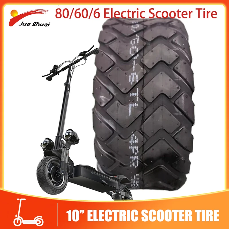 

Electric Scooter 10 inch Road Off-road Tire Inflatable 80/60-6 for jueshuai X700 Dual Motor E Scooter scooter eléctrico