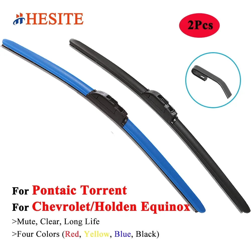 

HESITE Colorful Wiper Blades for Chevrolet Holden Equinox Pontiac Torrent SUV 2003 2005 2008 2010 2013 2015 2016 2018 2020 2022