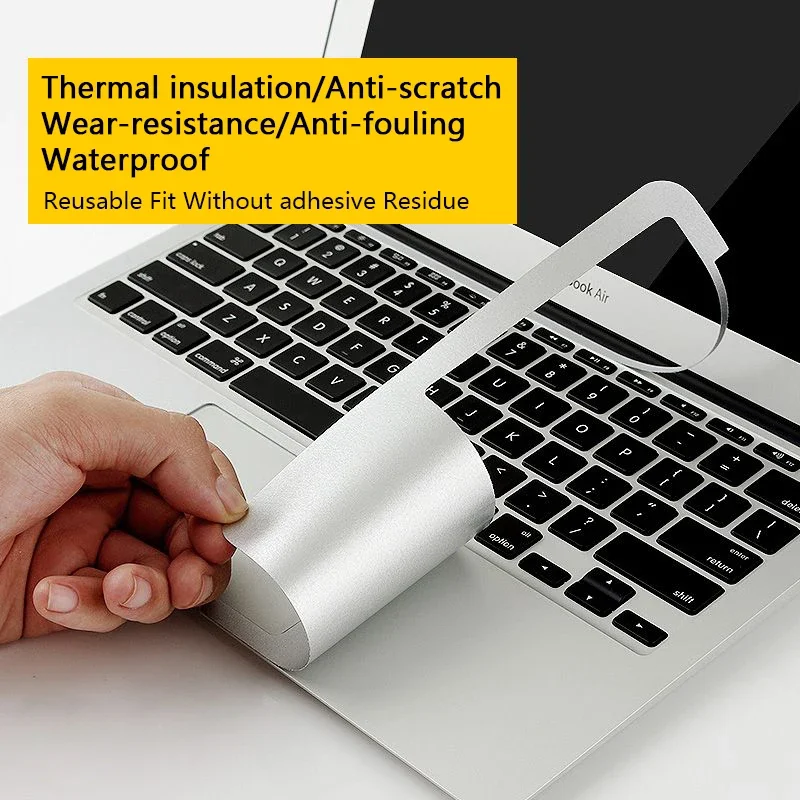 Laptop Skins Original Texture Color Protective Film For Macbook Skin Air 13 13.6 M2 Pro 14 16 Anti Scratch Laptop Sticker