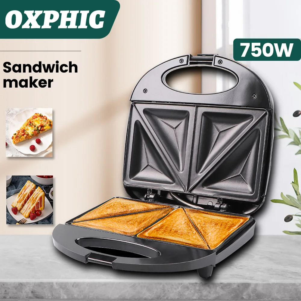 OXPHIC750Wbreakfastmachinesandwichmakertoasterstoastingmachine