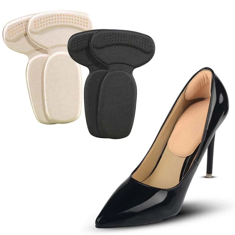 

Women Foot Pads for High Heels Protector Pain Relief Inserts Self-Adhesive Stickers Feet Care Anti-Wear T Shape Soft Cushions
