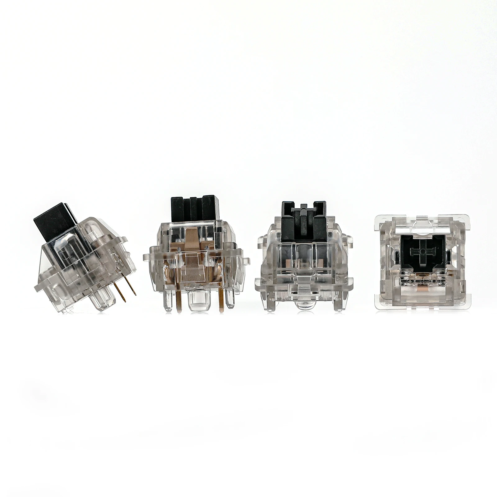 Epomaker-leobog Ink Crystal Switch Tátil v3 Pom Stem Compatível com Teclados mx Pinos 50g 100 Pcs - Imagem 4