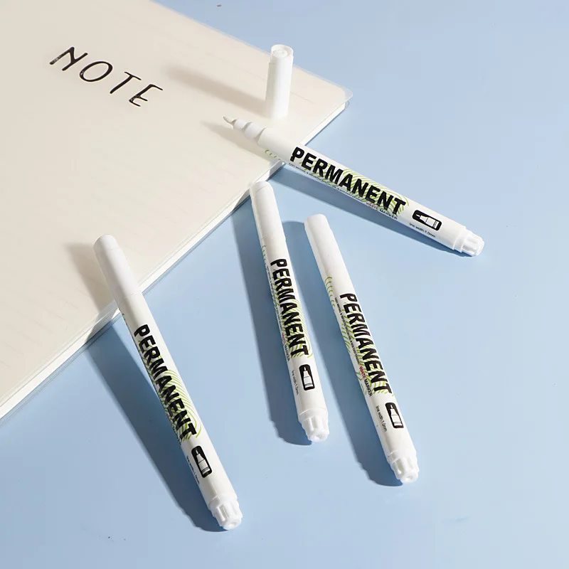 Oily White Marker Pens Graffiti Waterproof Permanent Gel Pencil Tire Pai  FAST