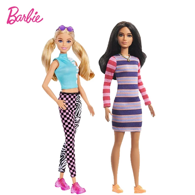 Original Barbie Fashion Girls Series Doll Style Girl Kids Toys Borthday Gifts kawaii Long Hair Princess Movable Joints Cartoon 3