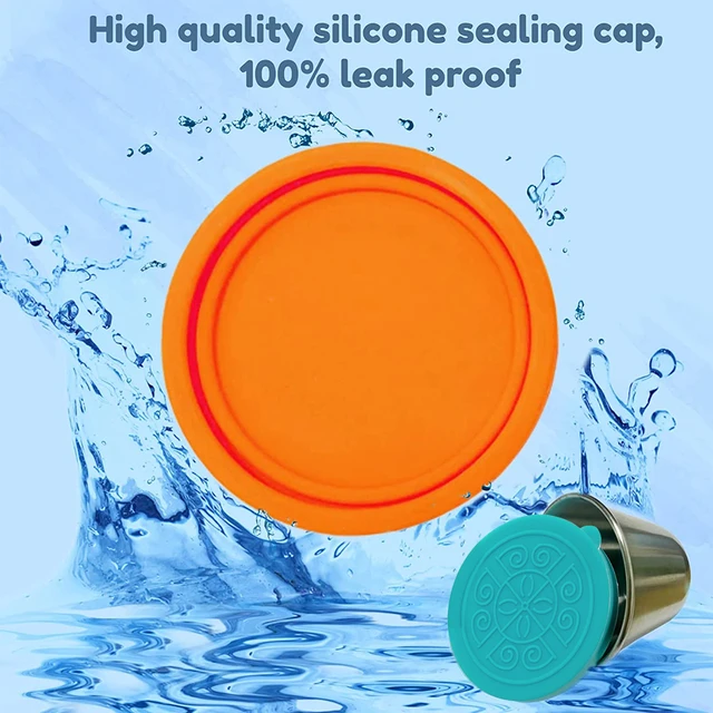 Set 3 Contenitori Condimenti In Acciaio Inox 50ml - Portasalse Per Insalata, Riutilizzabili E Antiperdita - Foto 6