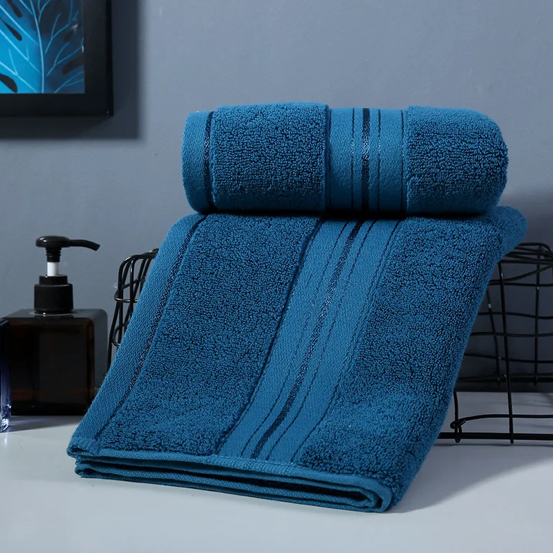 Bath Towel Household 90*180 Larger Cotton Towel Absorbent Thicker Male and Female Couples Towels Bathroom Gray