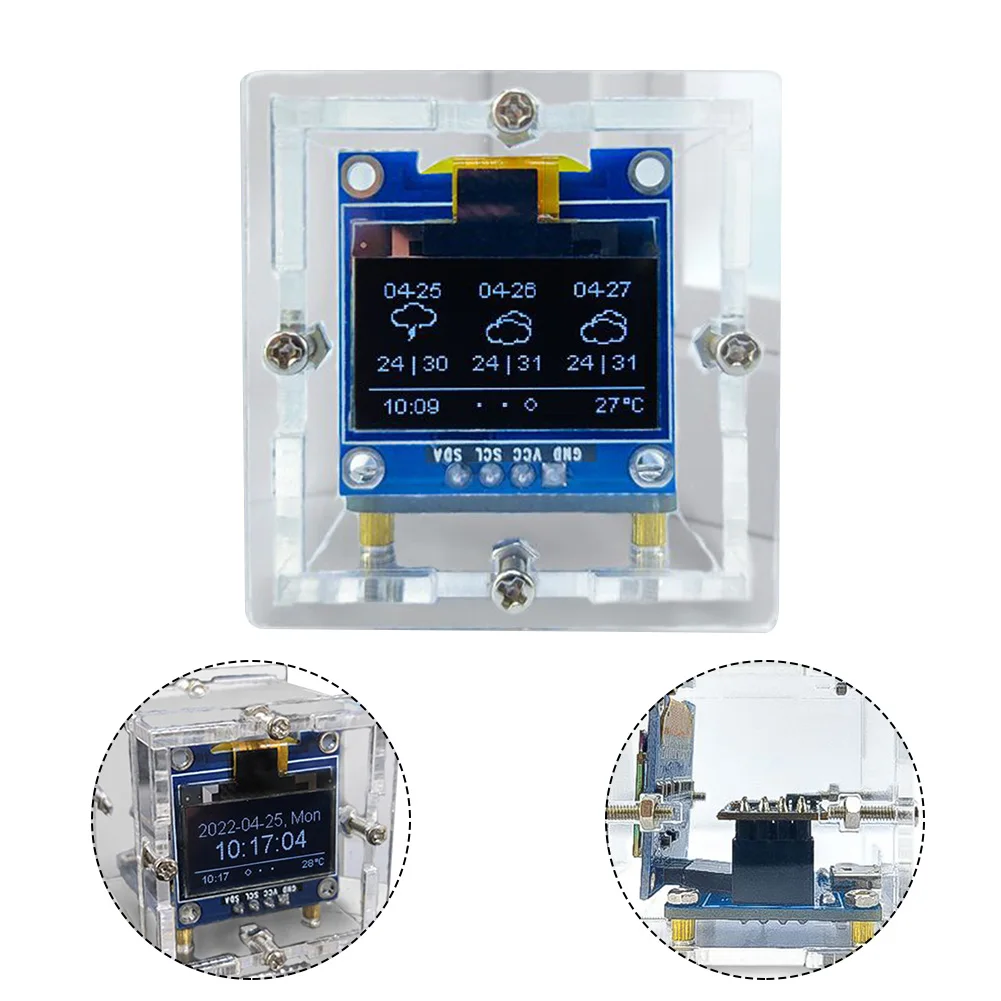 

Комплект электронных часов ESP8266, "сделай сам", дисплей, Wi-Fi соединение, корпус, проект сварки, автоматический синхронизационный модуль, инструмент