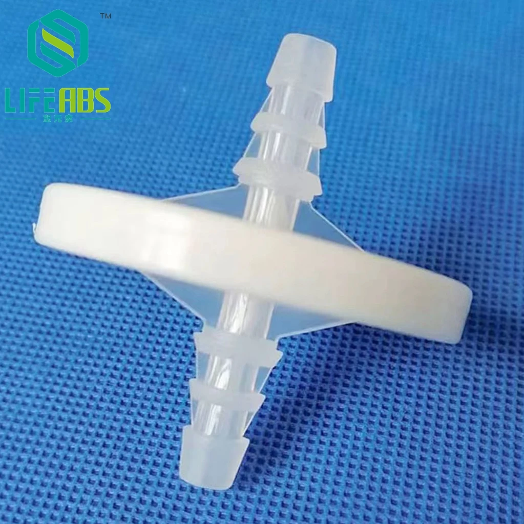 10 pz/lotto Filtro Aria Monouso da Laboratorio per Coltura Biologica 50mm 0.22um, Filtro Respiratorio Asettico con Membrana PTFE Idrofobica - immagine 6
