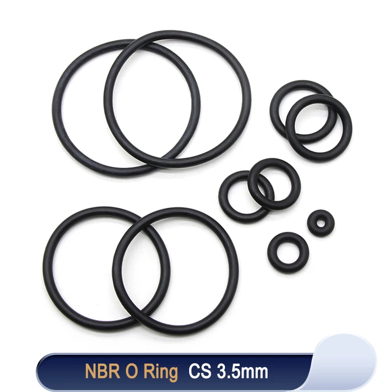 10pcs Rubber O Rings NBR Nitrile Gasket