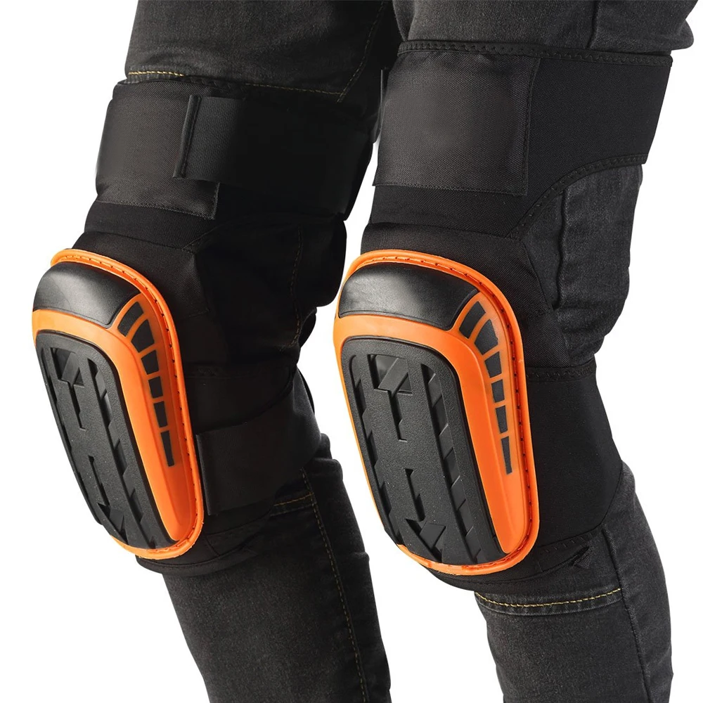 Knee Pads for Work,Construction,Flooring,Gardening,Cleaning, with Double Gel,Thick Foam Cushion and Adjustable Non-Slip Straps