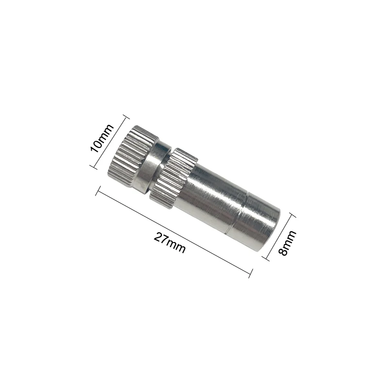 8mm Garden Irrigaion Low Pressure Push-in Misting Nozzles Anti-drip Atomizing Sprayers Cooling Humidification Watering Nozzles spray nozzle garden spray nozzle watering nozzle misting nozzles atomizing sprayer water sprayer gardening sprayer garden sprayer hose spray nozzle