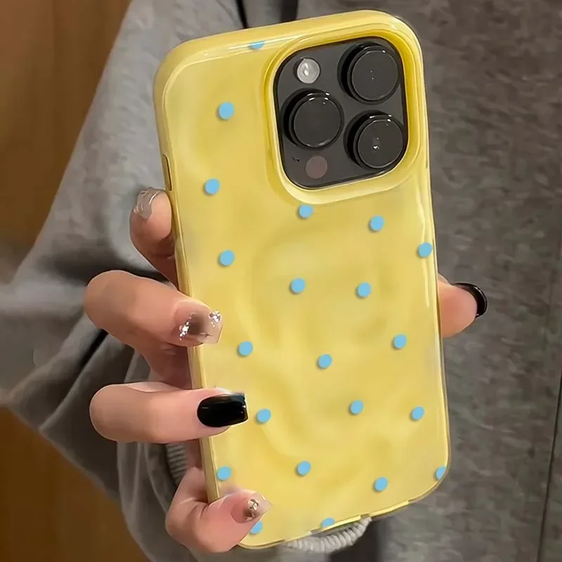 รูปสินค้า เคสลายจุด ป้องกันกระแทก iPhone 17/16/15/14/13/12 Pro Max Plus 17Air