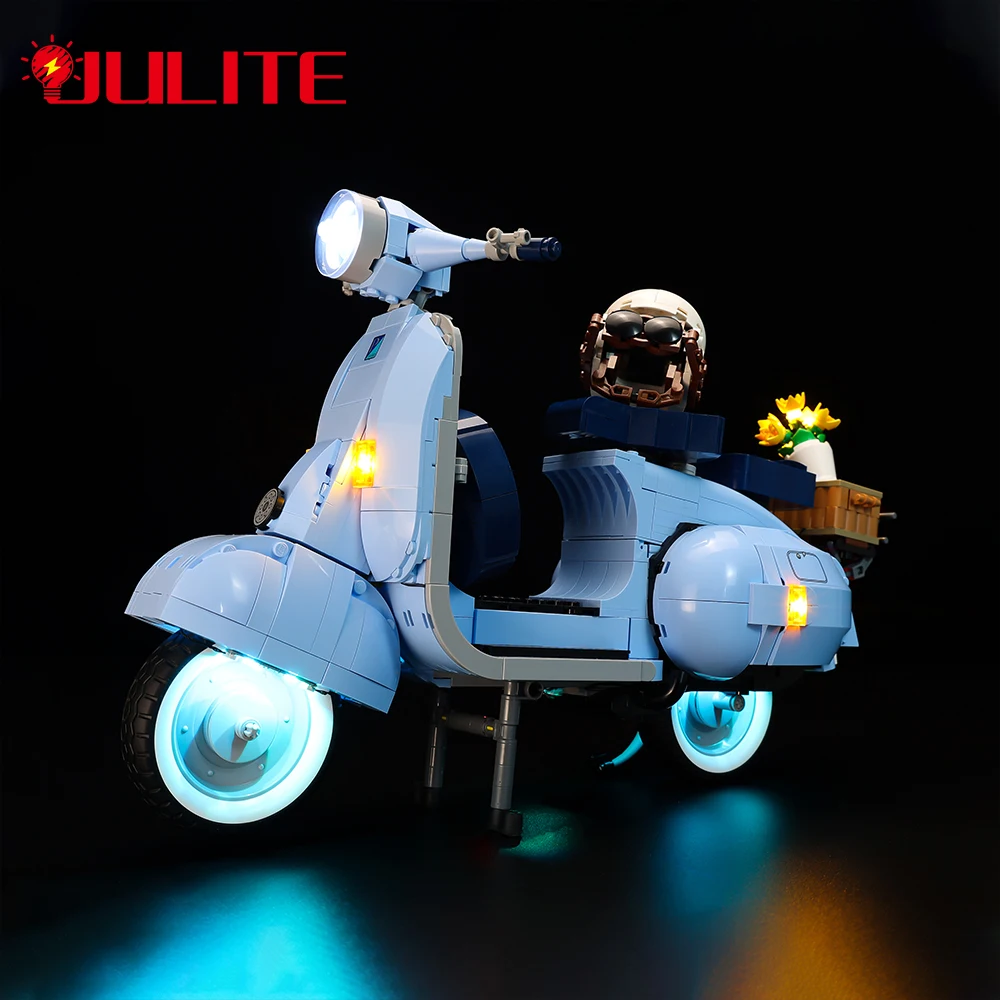 Kit Luce Led Per Creator Expert 10298 Vespa 125 Moto Giocattoli Fai Da Te City Moto Lampada Regalo Per Bambini Blocchi Non Inclusi