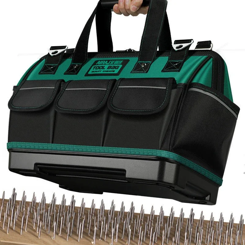 Reinforced Oxford Cloth Multifunctional Tool Storage Bag Electrician Professional Accessory Hardware Repair Tools Organizer Bags 2