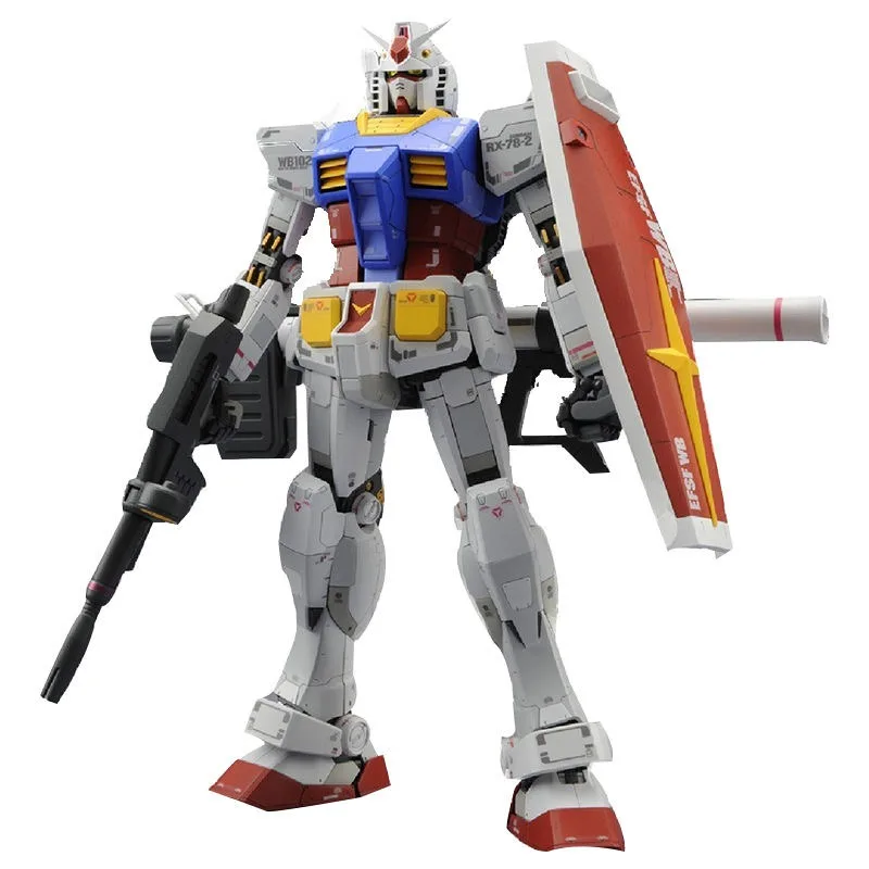 

MG Gunpla Model Originator Mobile Suit RX-78-2 Gundam Ver.3.0 1/100 Scale Number One Player Figure Gift