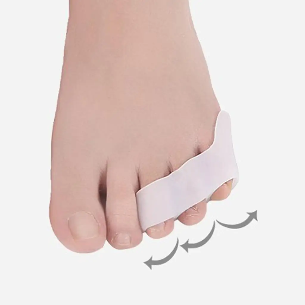 1 Pair Gel Little/Pinky Toe Valgus Corrector Separator Spacer Straighteners