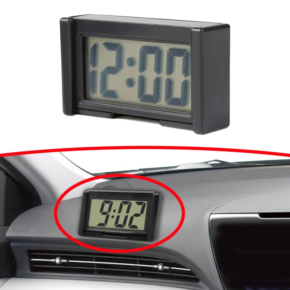 Car Clock Mini LCD for Motorcycle