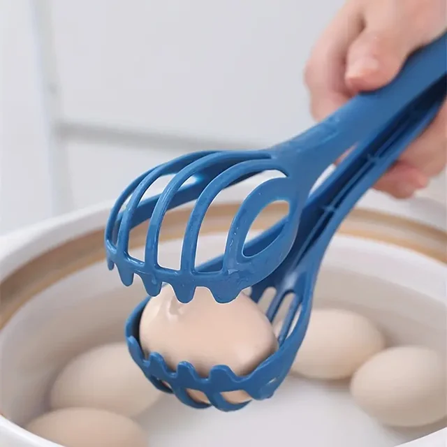 Multifunzionale 3 In 1 Frullino per le uova Miscelatore per il latte Pasta Noodle Pinze Manuale Clip per alimenti Separazione del bianco dell'uovo Strumento di cottura Gadget da cucina 4