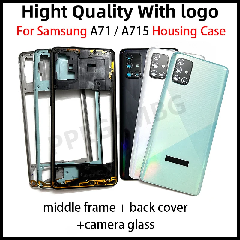 FullHousingA71CaseForSamsungGalaxyA712020A715A715FMiddle