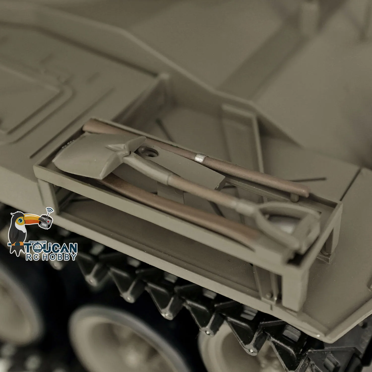 Heng Long 1/16 7.0 Plastic Walker Bulldog RTR RC Tank Model 3839 BBs Airsoft IR Combat Smoke Effect Chassis Retractable 5