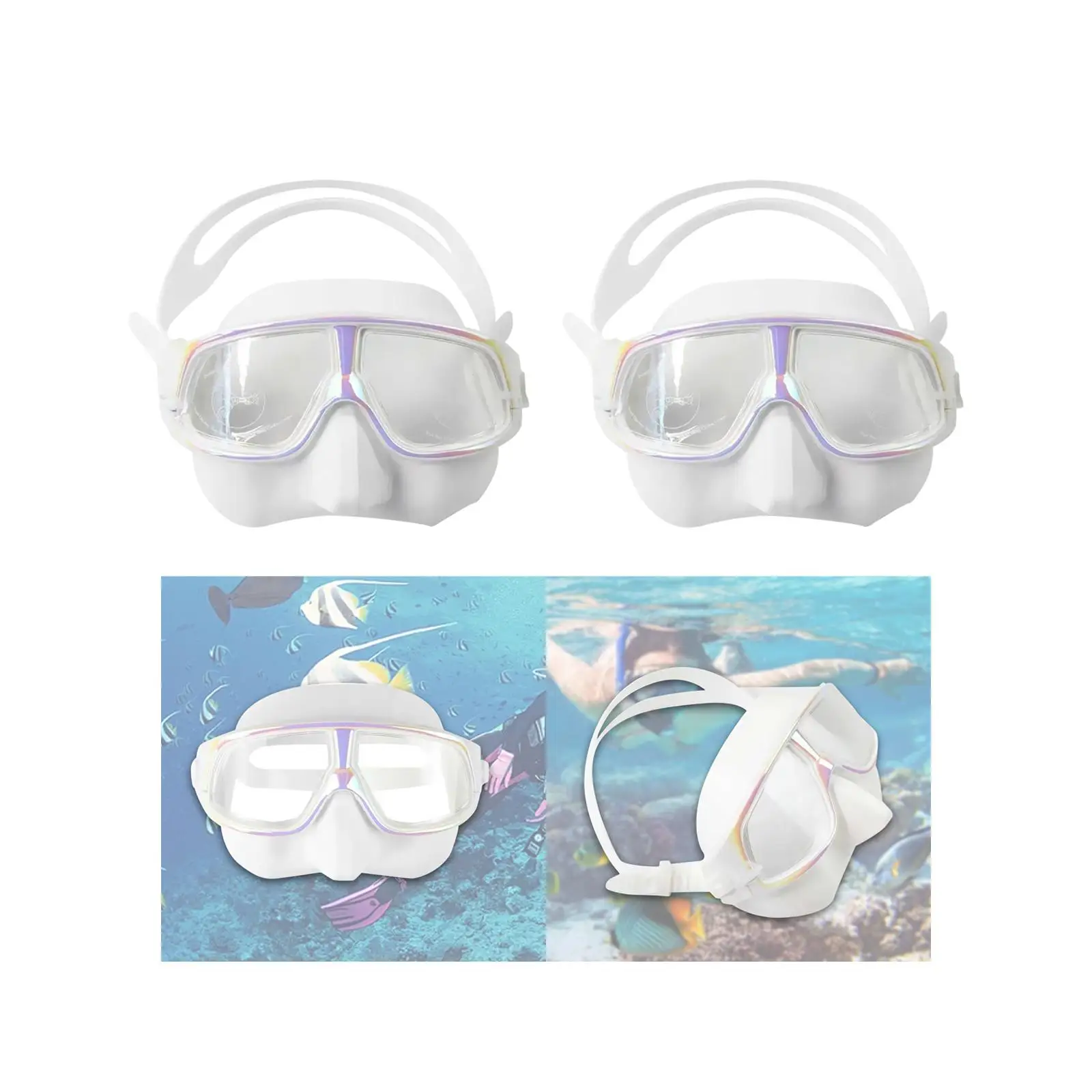 Scuba Diving Mask Diving Goggles Comfortable Gear Equipment Snorkeling Goggles Swimming Goggles for Pool Lap Swimming Surfing Scuba Diving Mask Diving Goggles Comfortable Gear Equipment Snorkeling Goggles Swimming Goggles for Pool Lap Swimming Surfing