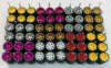 30sets/40sets 11mm wheels for 1/64 Scale Alloy Car Models 1/64 wheels with Tires + Axles for Hot Wheel/Matchbox/Domeka/Tomy 1:64 2