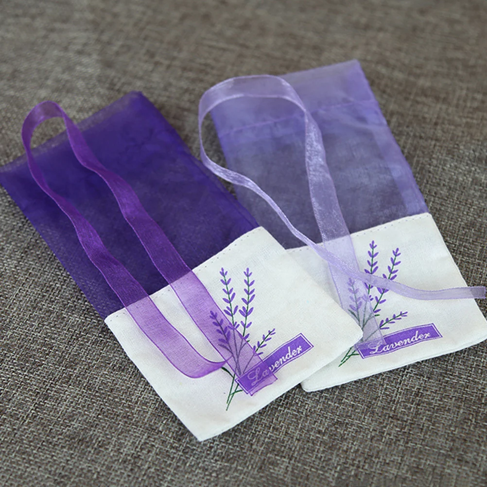 

Empty Sachets Bag Flower Printing Lavender Fragrance Sachet Bags for Dry Flowers Storage Fragrance Lavender Sachet Bag