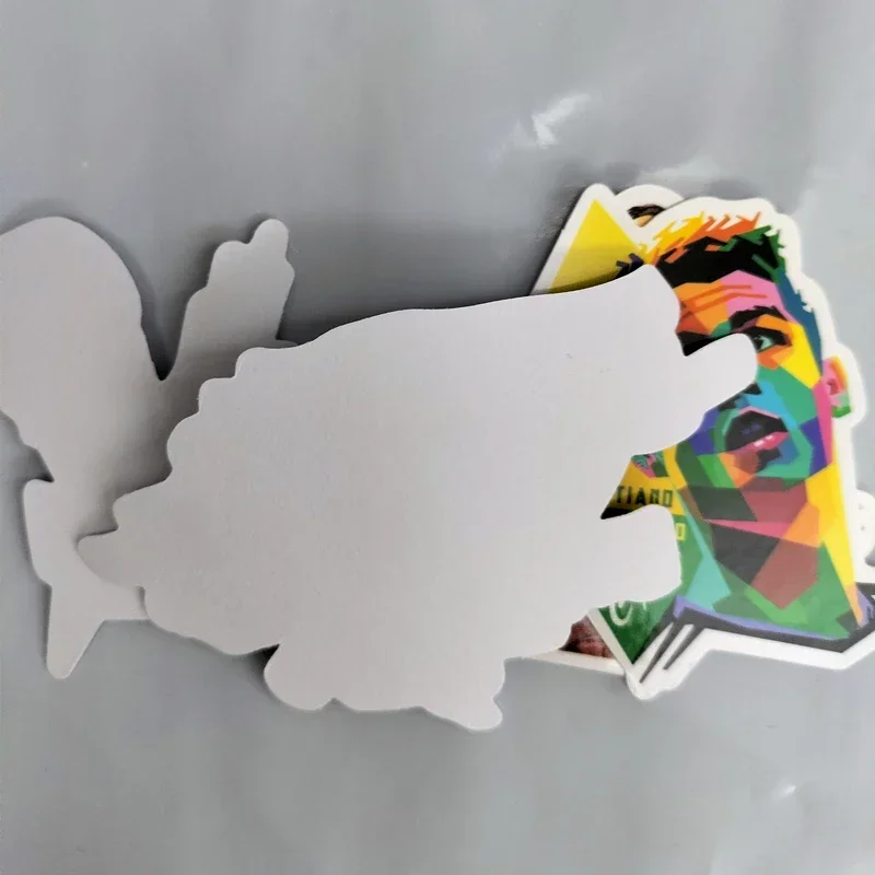 Wall Stickers Real Nice Fan Club Bar Room Decor Wall Stickers Cristiano Ronaldo Football Star Madrid Waterproof 50Pcs No Repeat