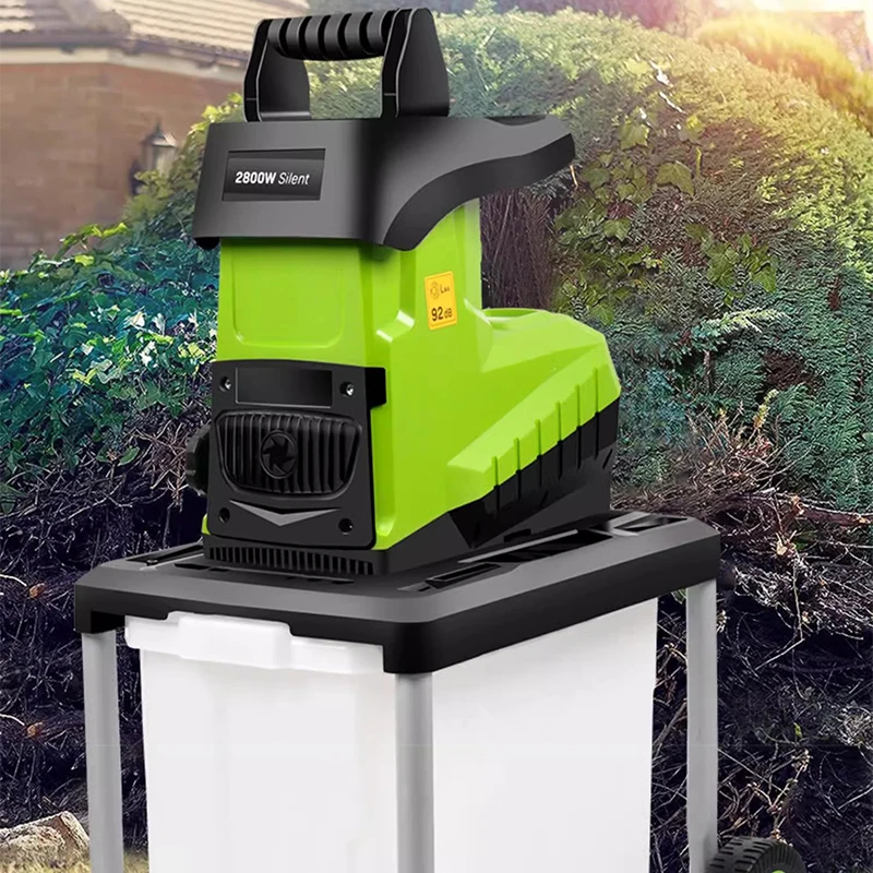 Desktop electric breaking machine 2800W high power electric tree branch crusher electric pulverizer garden tool 220V 1PC 2