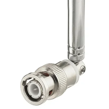 Antenna telescopica allungabile per antenna scanner radio 20-1300 MHz Antenna telescopica maschio BNC telescopica a 7 sezioni