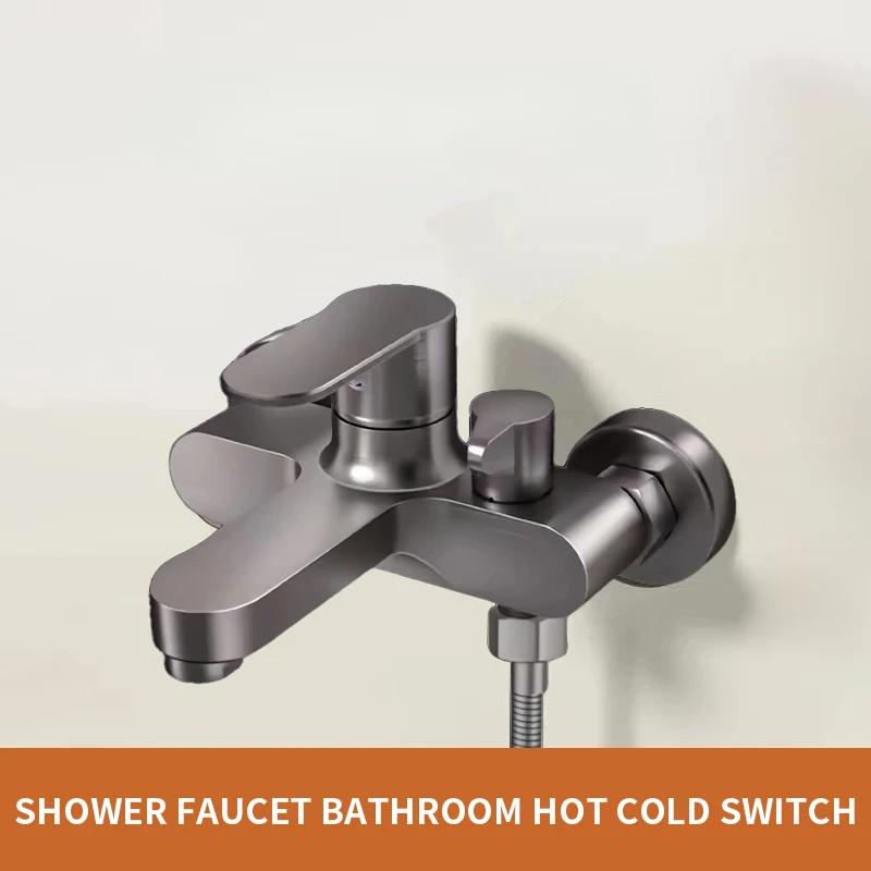 Bathroom Shower Faucet Mixing Valve Shower Shower Set Bathtub Mixing Switch Triple Hot and Cold Faucet Shower Faucet Sprinkler