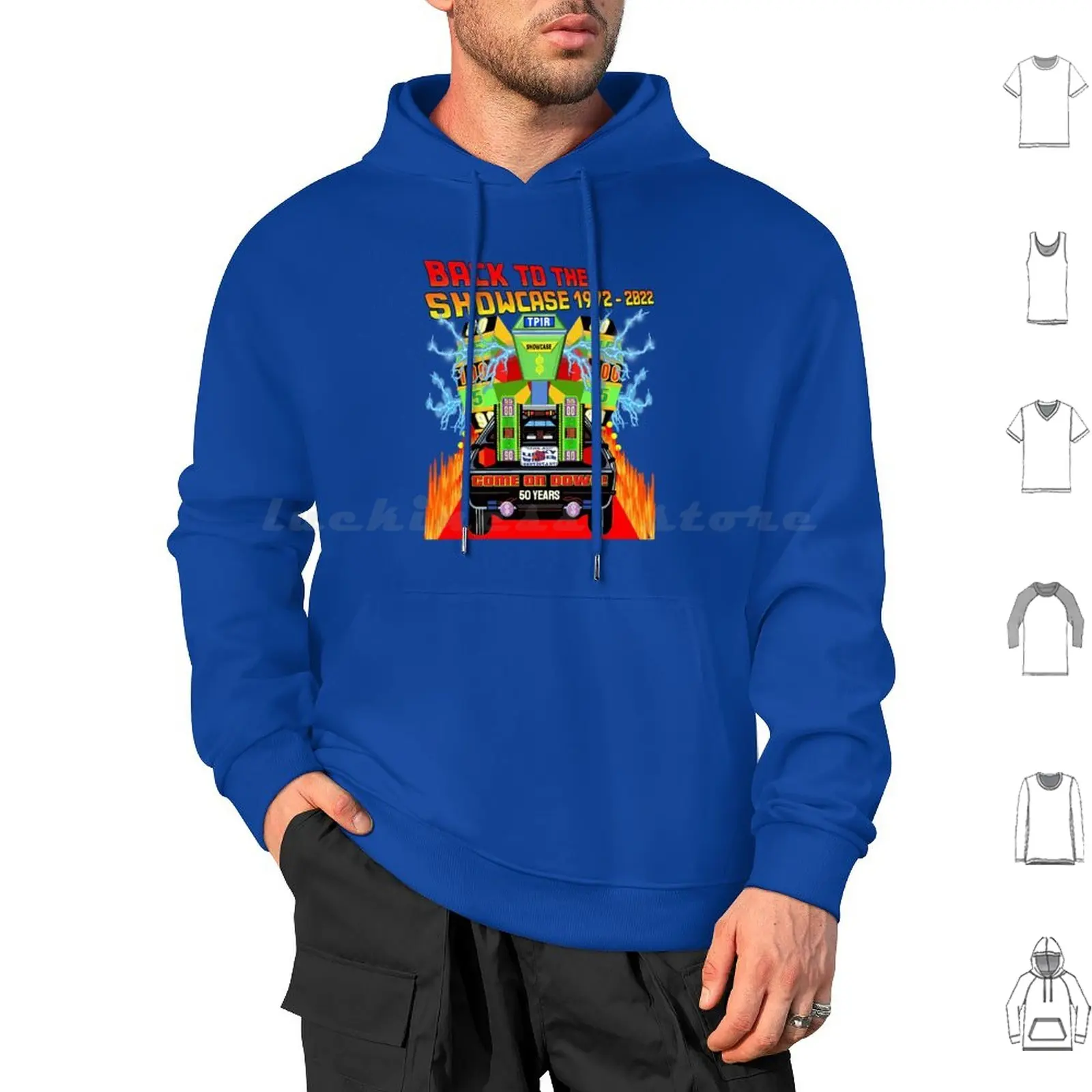 

- Tpir ( The Price Is... ) Commemorative 50Th Anniversary Hoodie cotton Long Sleeve The Price Is Right Game Show Game