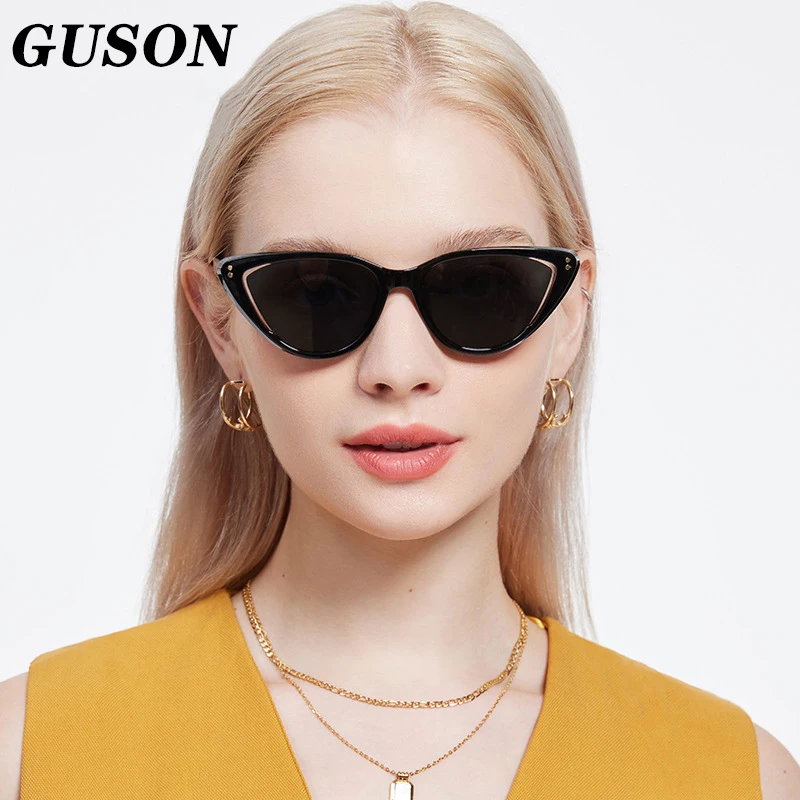 

New Fashion Candy Colored Cat Eye Sunglasses Femme Luxury Brand Y2k Sun Glasses Women 2023 Vintage UV Resistant Shades Wholesale