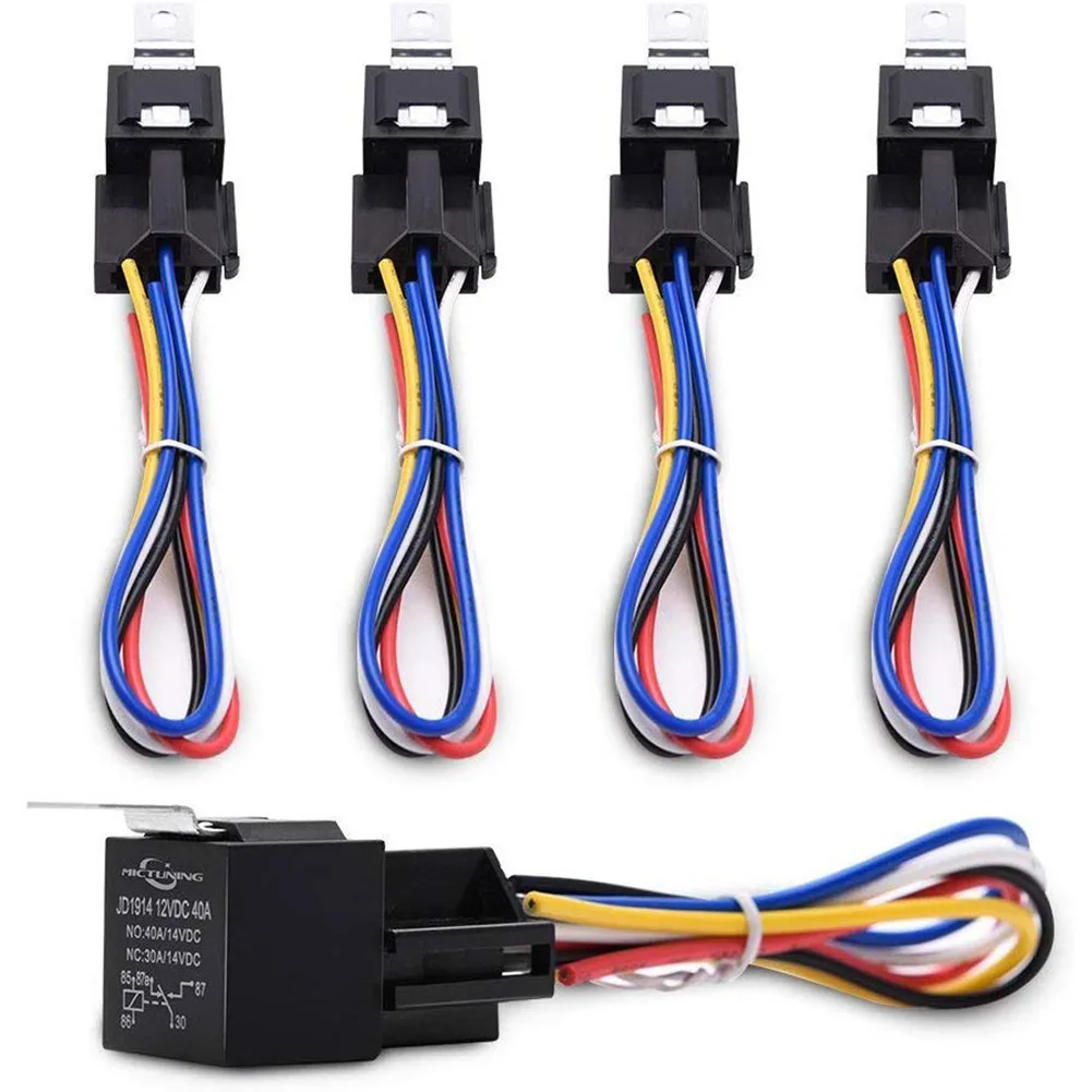 Relais Puissance Lourd 24V 40A 5 Broches Pour Auto/Camion - Neuf Generic