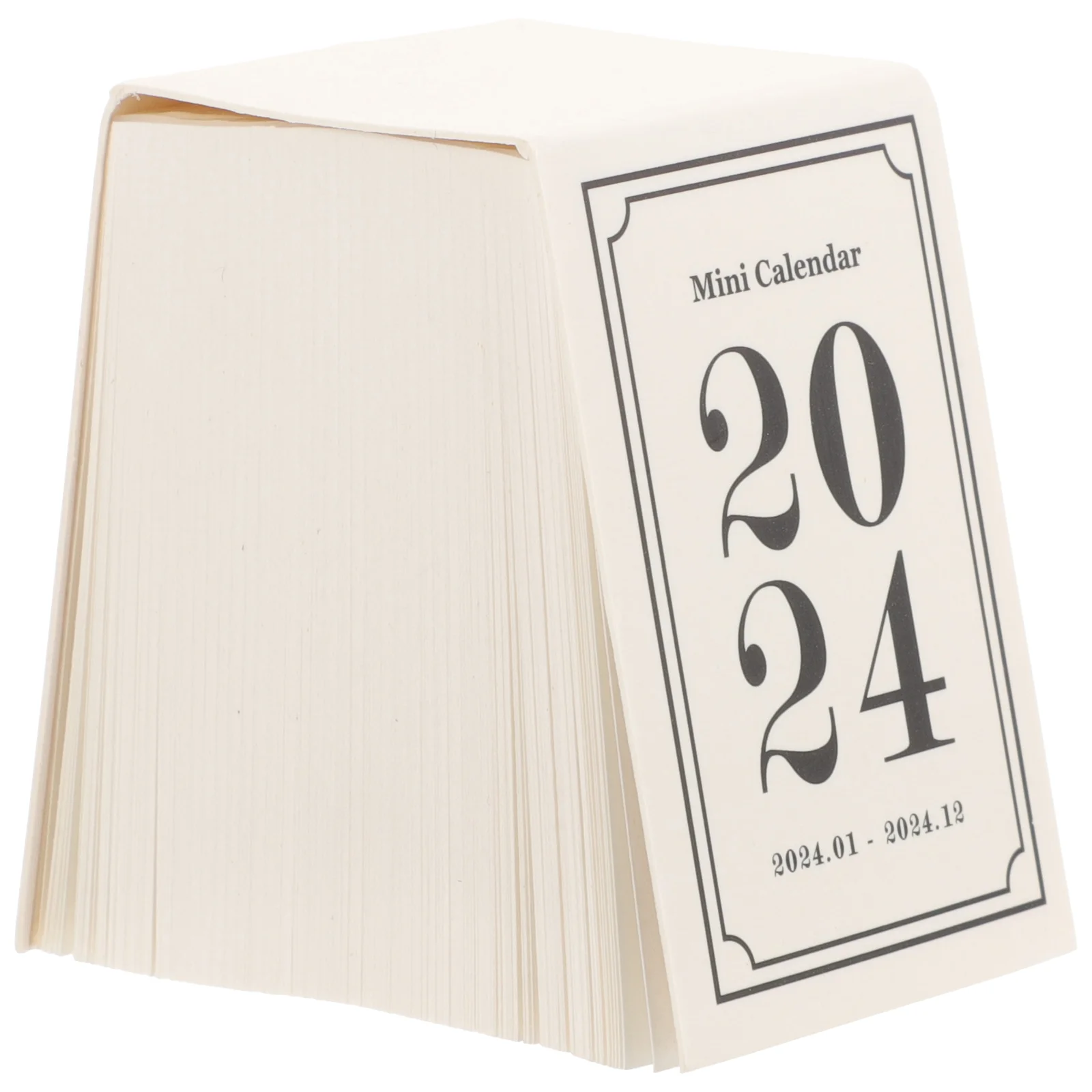 

Mini Desk Calendar Daily Tabletop Tearable Clear Printing Schedule Planning Delicate