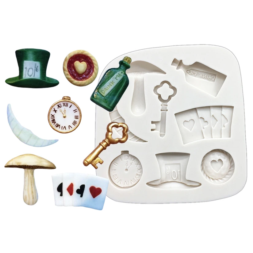 Hat Poker Mushroom Silicone Sugarcraft Mold Resin Tools Cupcake Baking Mould Fondant Cake Decorating Tools Hat Poker Mushroom Silicone Sugarcraft Mold Resin Tools Cupcake Baking Mould Fondant Cake Decorating Tools