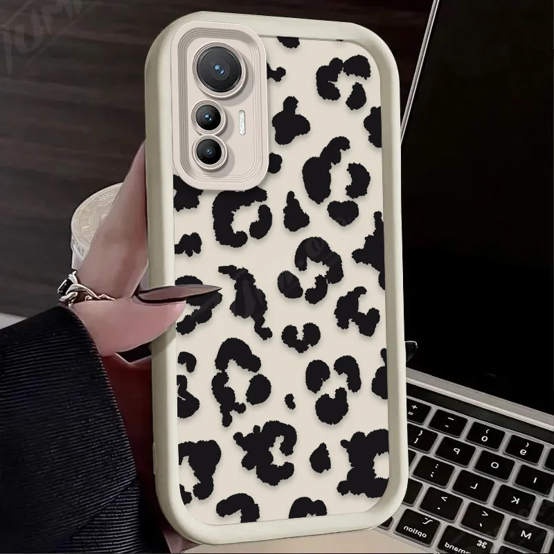 Chic Black Leopard Zebra Print Phone Case