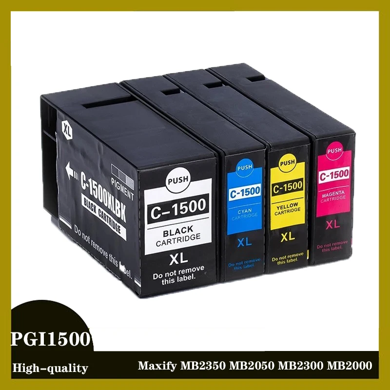 

1500XL Ink Cartridges Replacement for Canon PGI-1500XL PGI-1500 Maxify MB2350 MB2050 MB2300 MB2000 MB2150 MB2755 MB2155 printer