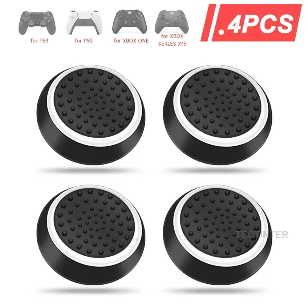 Silicone Analog ThumbStick Grip For PS5/PS4