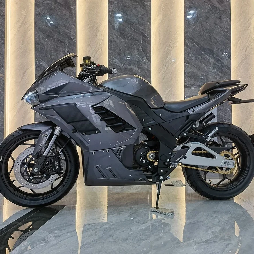 

electric motorcycle 8000w with alarm moto electrica for adult