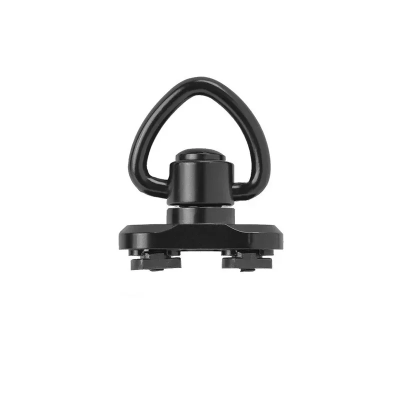 Tactical Rifle Sling Swivel Ring Quick Release QD Sling Buckle 1.25" Loop 20mm Rail Mlok Base Mount for Handguard Accessories