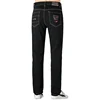 New Men's Winter Black Jeans Thicken Full Mid Waist Jeans for Man Bruce&Shark Fashion Casual Straight Leg Loose Fit Big Size 42 3
