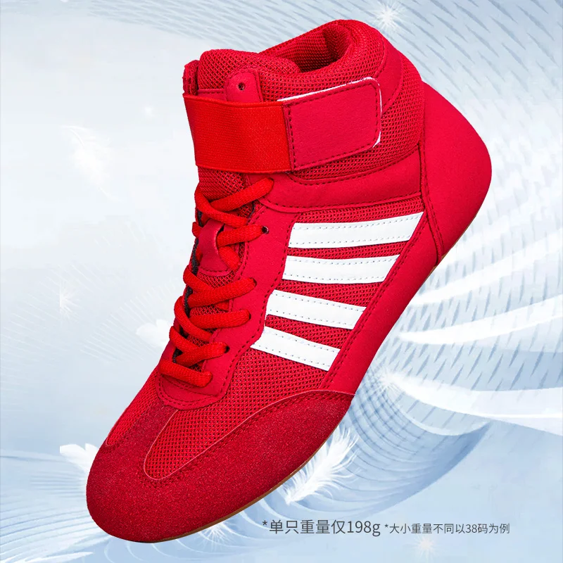 Professional Boxing Shoes Men's Wrestling Training Shoes Four