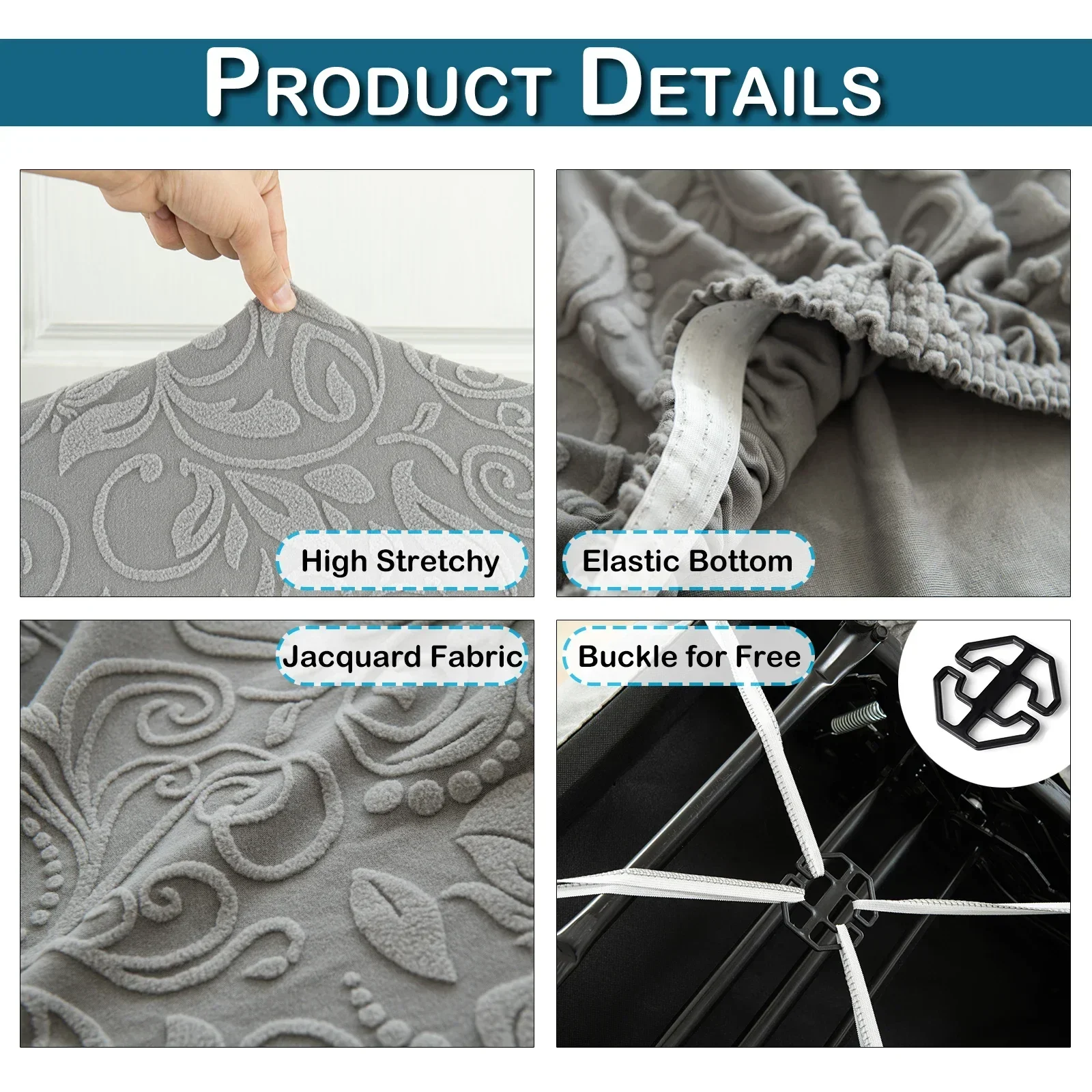 1/2 Seats Elastic Recliner Sofa Cover Printed Slipcover Chair Sofa Protector Relax Armchair Stretch Couch Covers For Living Room