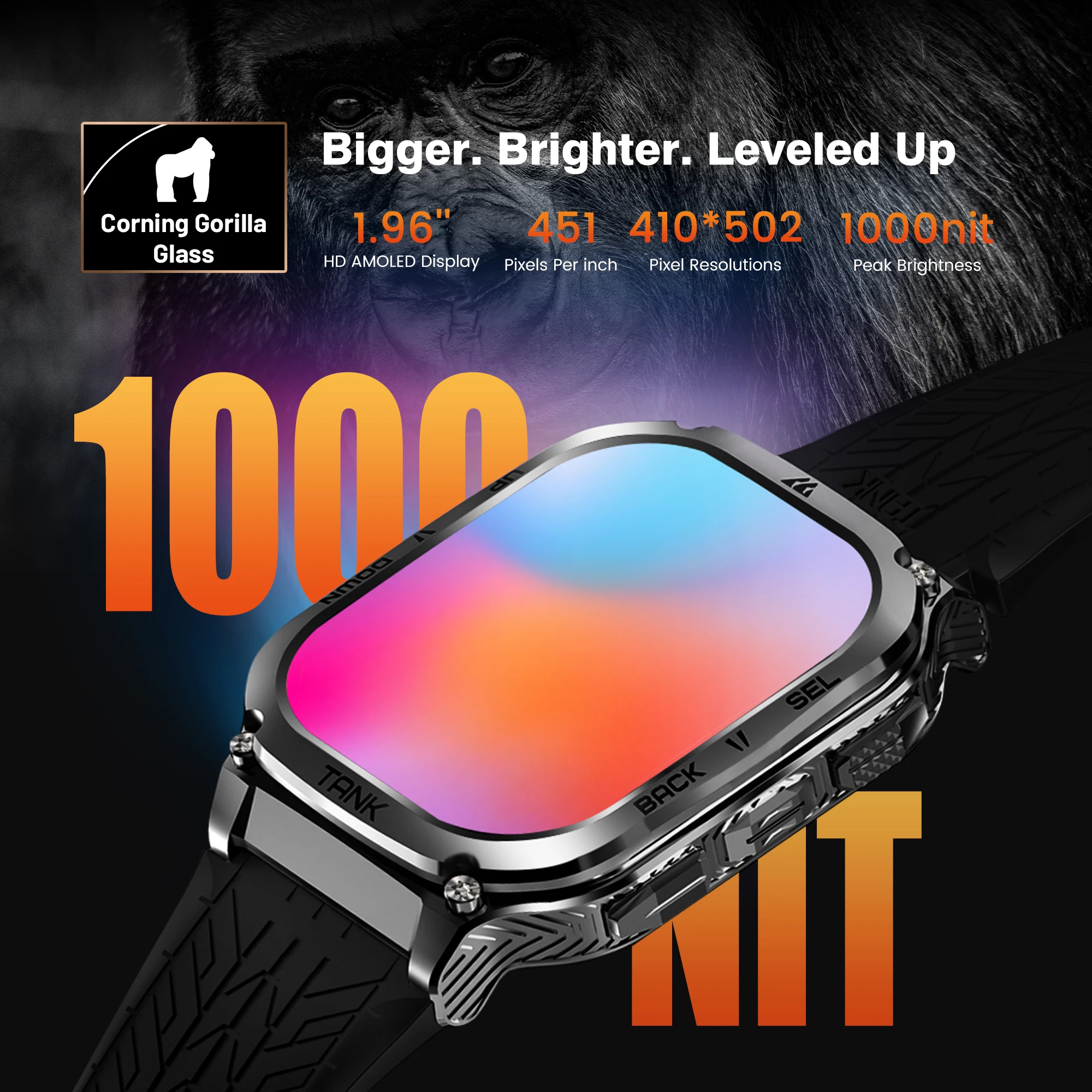 KOSPET ũ M3  Ʈ ġ,  Ʈ ġ,   ƮϽ AMOLED AOD  ġ, 480mAh, 