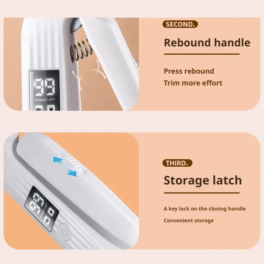 Professional Pet Nail Clipper Scissors With LED Light 2 in 1 Dog Cat Nail Clipper Grinder Low Noise Pet Toenail Clippers Supply 6