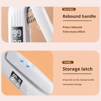 Professional Pet Nail Clipper Scissors With LED Light 2 in 1 Dog Cat Nail Clipper Grinder Low Noise Pet Toenail Clippers Supply 6