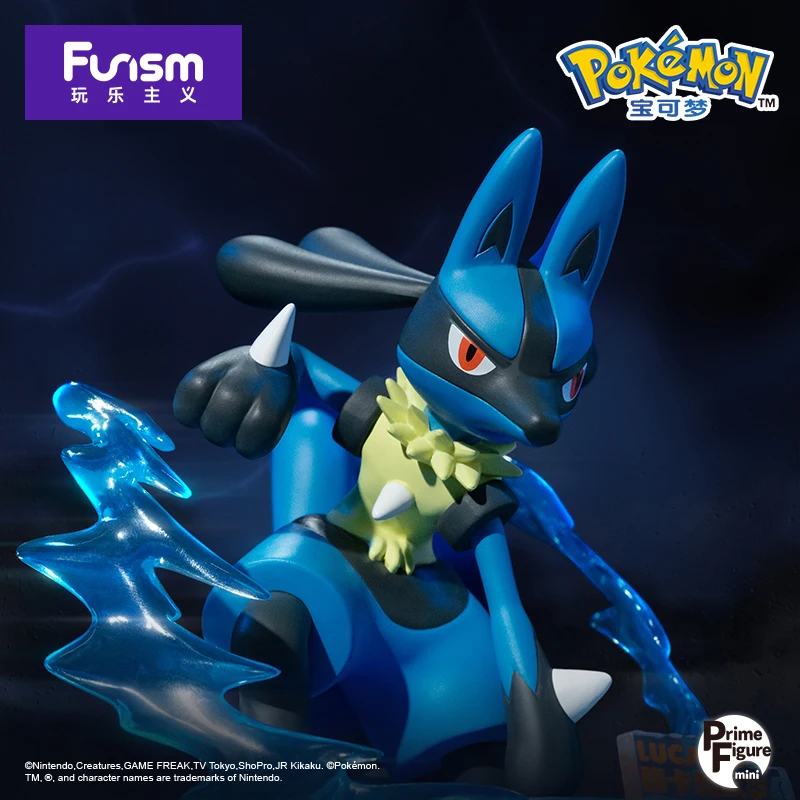 Pokemon Lucario ASH-Greninja Authentic Trendy Toy Figurines - Main Image