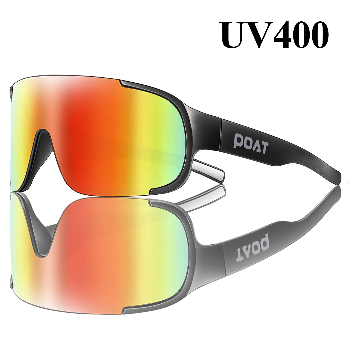 POAT Cycling Sunglasses UV400 Windproof Eyewear Colors