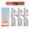 FAFAMOON 3 colors/set  outline the lip shape to show lip color waterproof and sweatproof non-smudging peel-off lip liner set 6